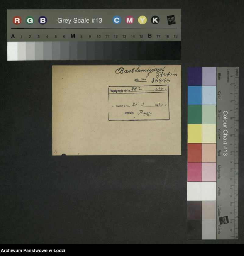 Obraz 2 z jednostki "Akta dotyczące spraw członków partii od A do C"