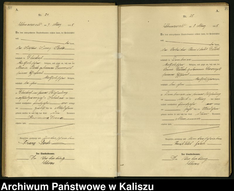 Obraz 16 z jednostki "[Księga urodzeń]"