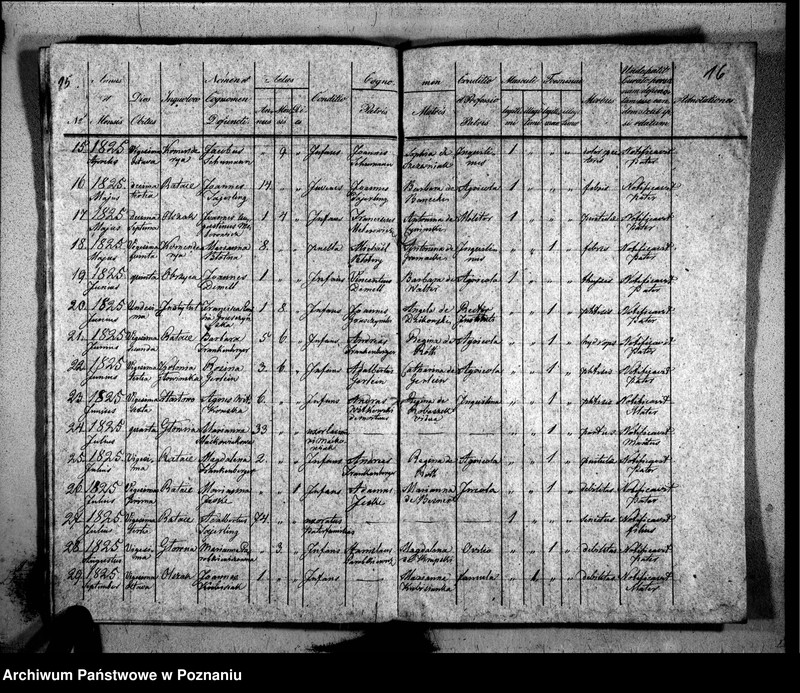 Obraz 13 z jednostki "Duplikat libri baptisatorum, copulatorum, mortuorum"