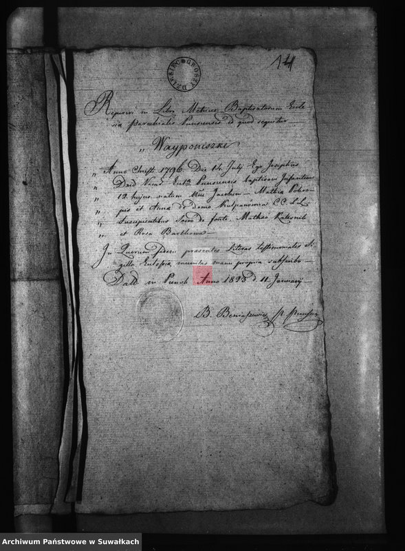 image.from.unit.number "Annexa Gminy Puńskiey 1823 Roku"