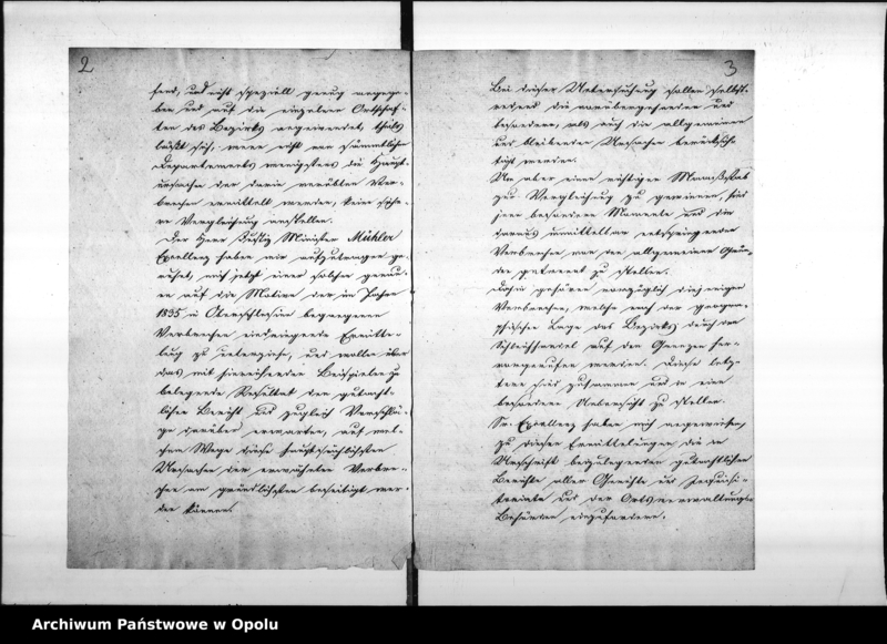 Obraz 6 z jednostki "Acta des Magistrats zu Oppeln betreffend den an das Königliche Ober - Landes - Gericht zu Ratibor erstatteten gutachtlichen Bericht über die Haupt - Ursachen der im Jahre 1835 verübten Verbrechen pp."