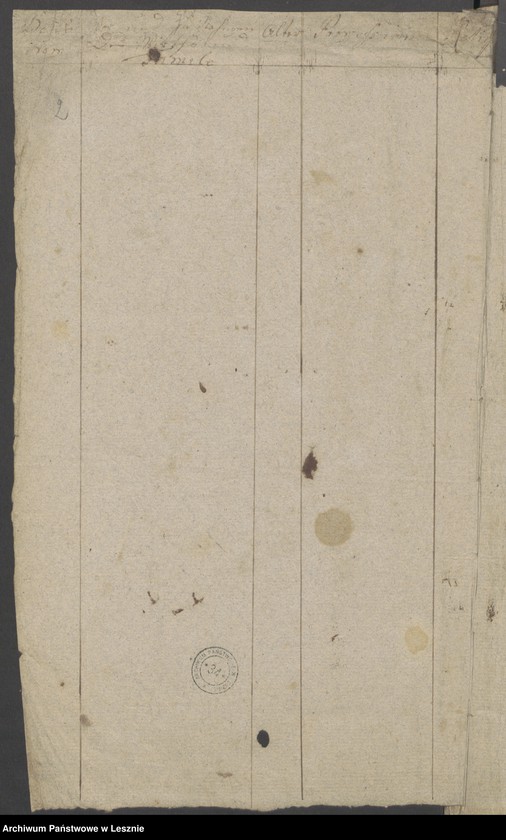 Obraz 4 z jednostki "[Seelenliste vom 2-ten Stadtviertel der Stadt Lissa]"