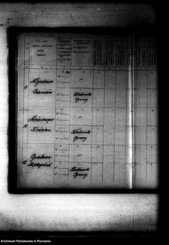 Obraz 16 z jednostki "RP rejestr 1 /Rejestr spraw parcelacji rządowej/"