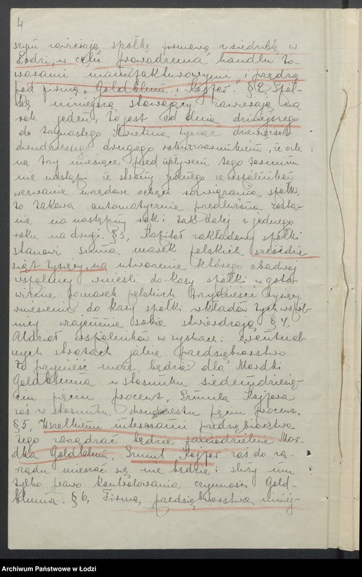 Obraz 6 z jednostki "Mordka Goldblum, Szmul Kojfer- sprzedaż manufaktury"