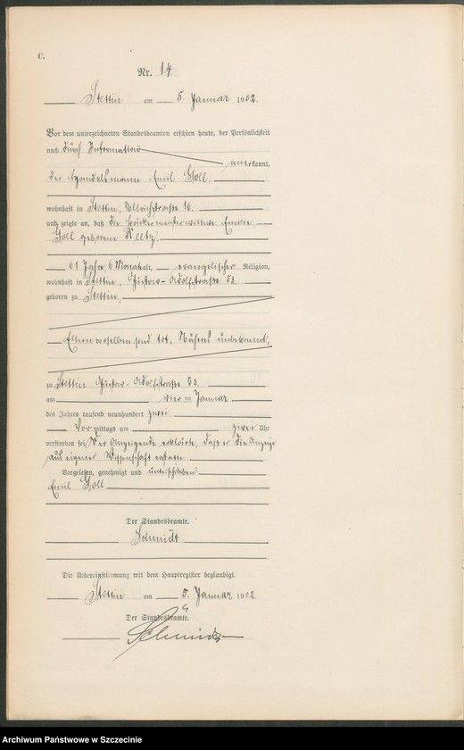 image.from.unit.number "Sterbe-Register (Neben-Register) Band I"