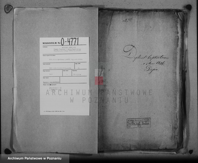 image.from.unit.number "Duplikat baptisatorum, copulatorum, mortuorum"