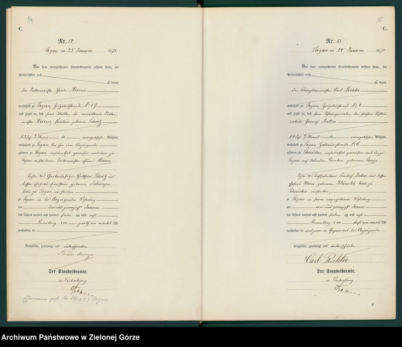 image.from.unit.number "[KsiĘga Aktów Zgonów- Żagań miasto]"