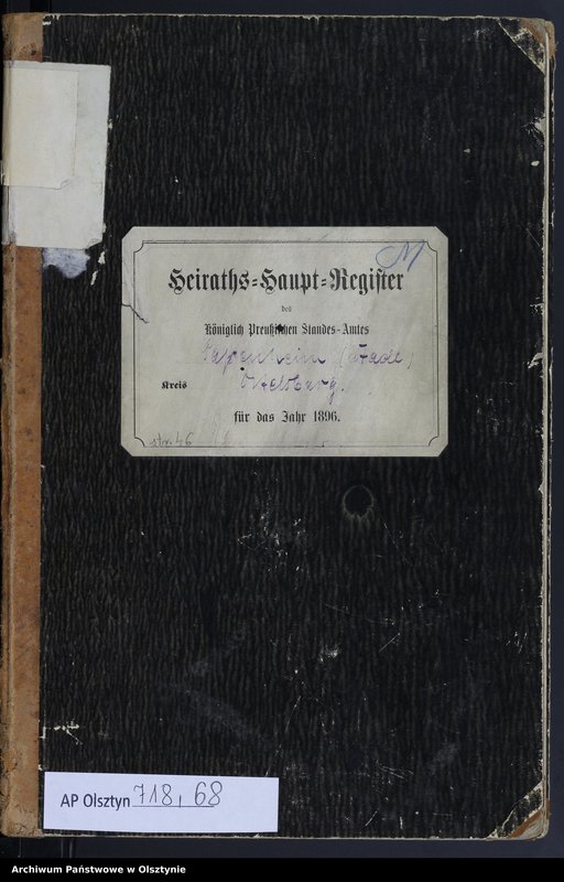 image.from.unit.number "Heiraths-Haupt-Register Nr 1 - 22"