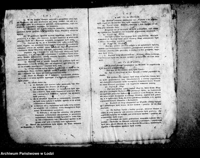 Obraz 16 z jednostki "Akta tyczące się różnych korespondencyj z władzami wyższymi"