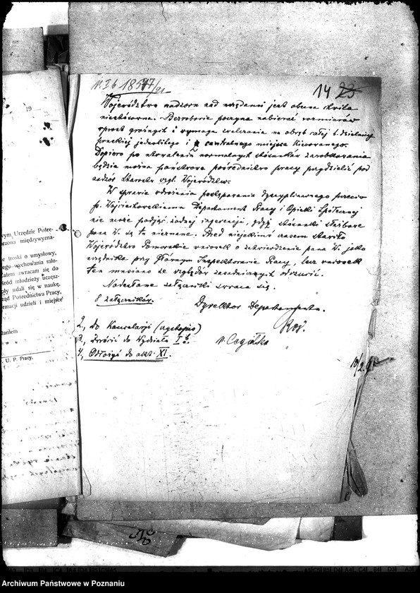 Obraz 18 z jednostki "Korespondencja w sprawach pośrednictwa pracy z wojew. pomorskim"