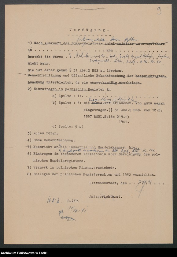 Obraz 11 z jednostki "E.Behsler i S-ka- skład artykułów technicznych"