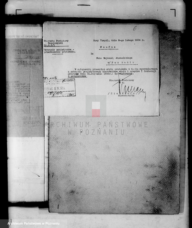 Obraz 9 z jednostki "Protokoły z zebrań periodycznych I instancji /kierowników władz i urzędów..."