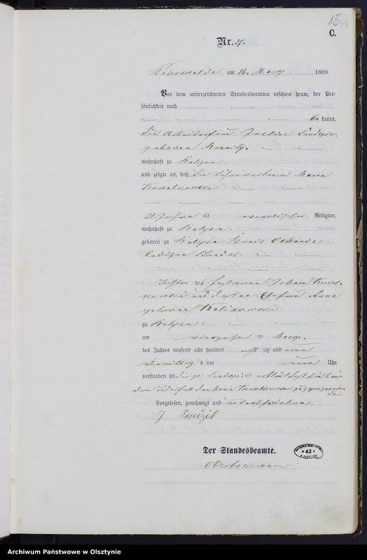 image.from.unit.number "Sterbe-Haupt-Register Nr 13 - 90"