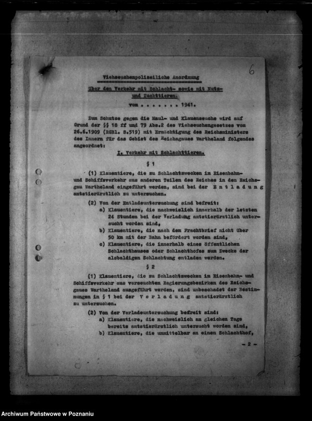 Obraz 10 z jednostki "Bekämpfung der Tierseuchen"