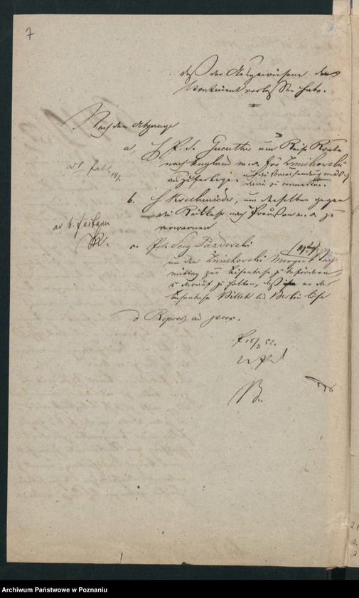 Obraz 11 z jednostki "A. betr. den polnischen Emigranten Erasmus Zmichowski"