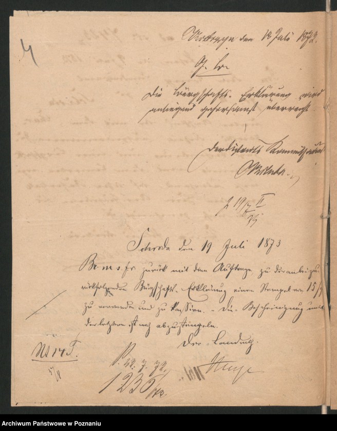 Obraz 7 z jednostki "A. betr. August Charczewski, Rechnungsführer in Iwno"