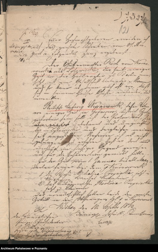 Obraz 16 z jednostki "A. betr. Familie von Koczorowski"