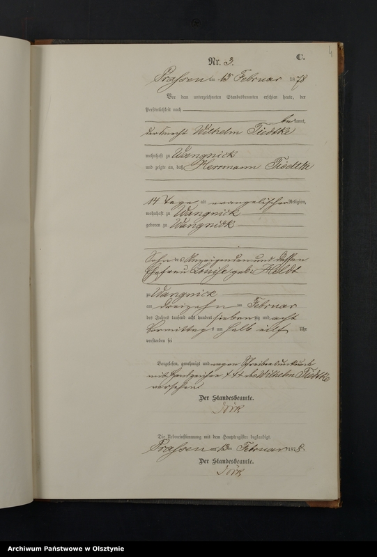 image.from.unit.number "Sterbe-Neben-Register Nr 1 - 46"