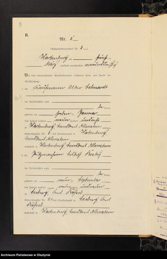 image.from.unit.number "Heirats-Haupt-Register Nr 1 - 35"