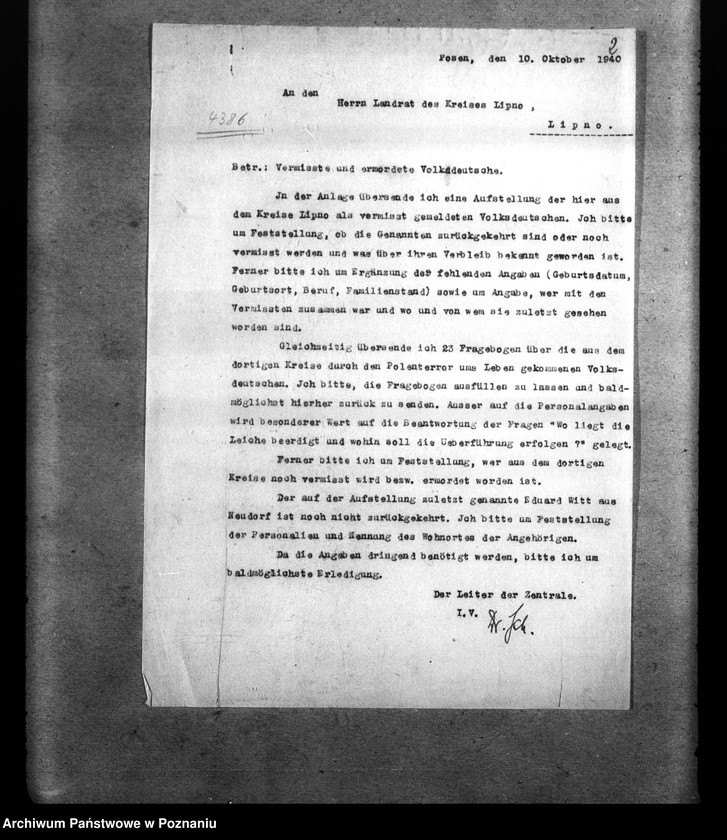 Obraz 6 z jednostki "Amtliche Meldungen Kreis Lipno"