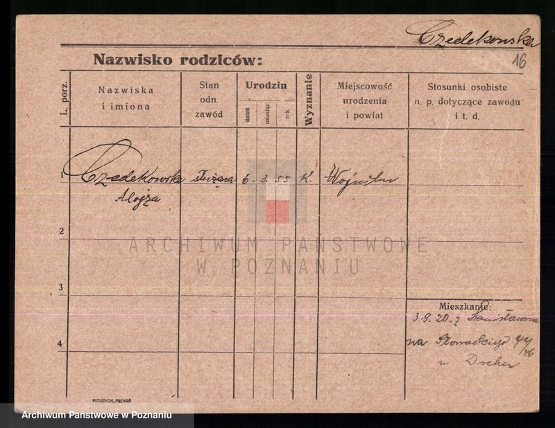 Obraz 18 z jednostki "Czeczewski - Czernielewski"