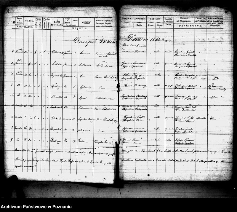 Obraz 2 z jednostki "Księga urodzeń"