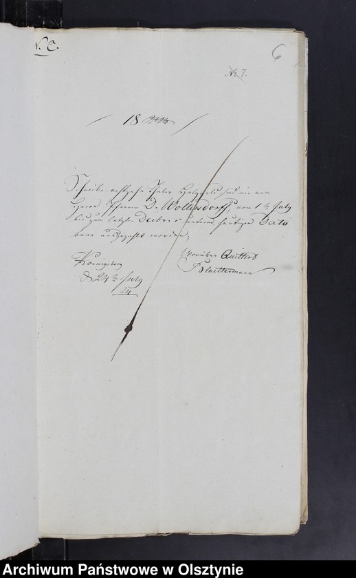 image.from.unit.number "Beläge zur Rechnung über Einnahme und Ausgabe der Litthauischen Elementar Schule auf dem Sackheim zu Königsberg"