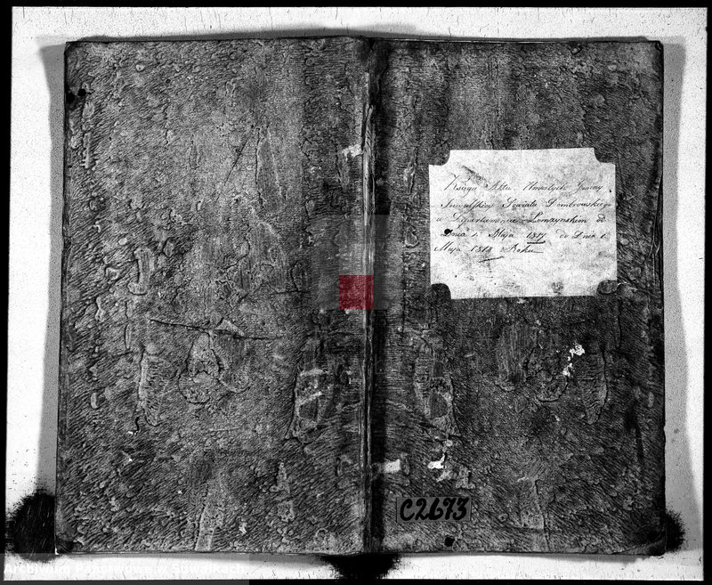 image.from.unit.number "Księga aktu umarłych gminy suwalskiey, powiatu dąbrowskiego w departamencie łomżyńskim od dnia 1 maja 1817 do 30 grudnia 1817"