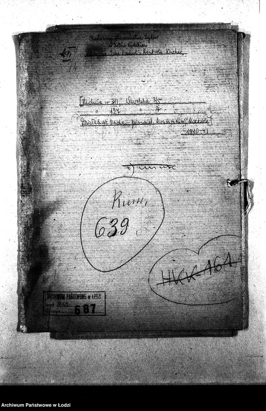 Obraz 3 z jednostki "[Kuchnia nr 311, ul. Wawelska 3/5. Kuchnia nr 127, ul. Wawelska 7. Działalność kuchni, personel, konsumenci, kontrole]"