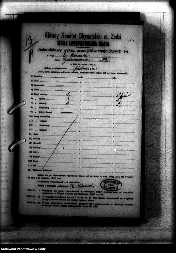 Obraz 17 z jednostki "Jednodniowy spis żywności"