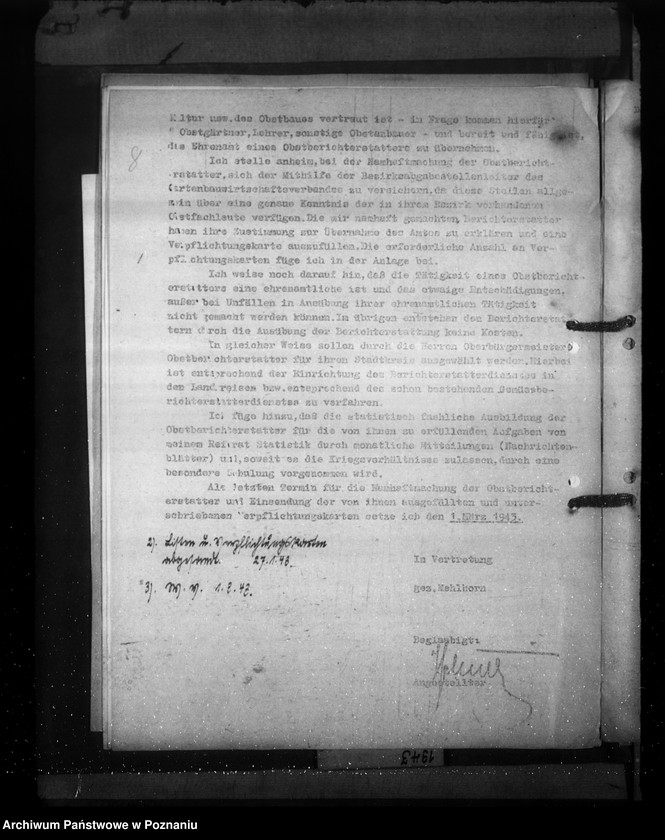 Obraz 12 z jednostki "Obstbaumzählung, Obsterntestatistik (korespondencja)"