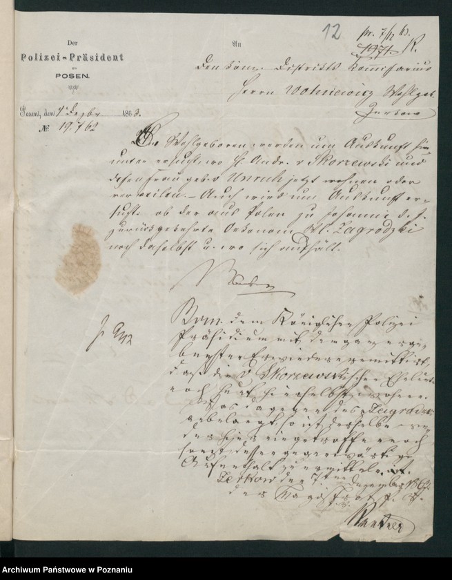 Obraz 17 z jednostki "A. betr. die Familie von Skarzewski"