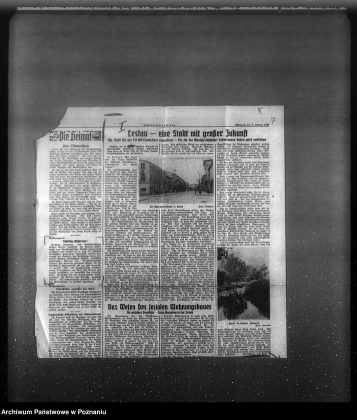 Obraz 11 z jednostki "Wycinki prasowe dotyczące Kraju Warty"