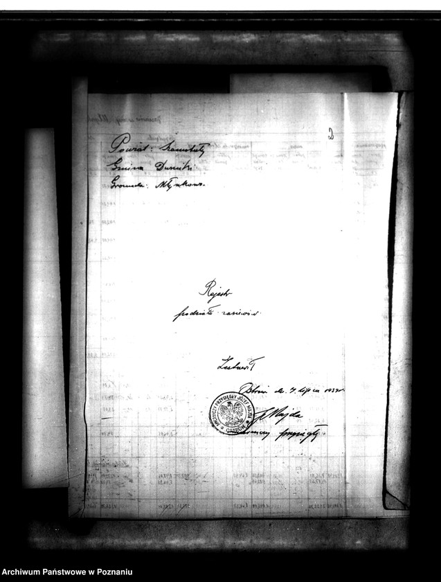 image.from.unit.number "Rejestr przydziału zasiewów majątku Duszniki"