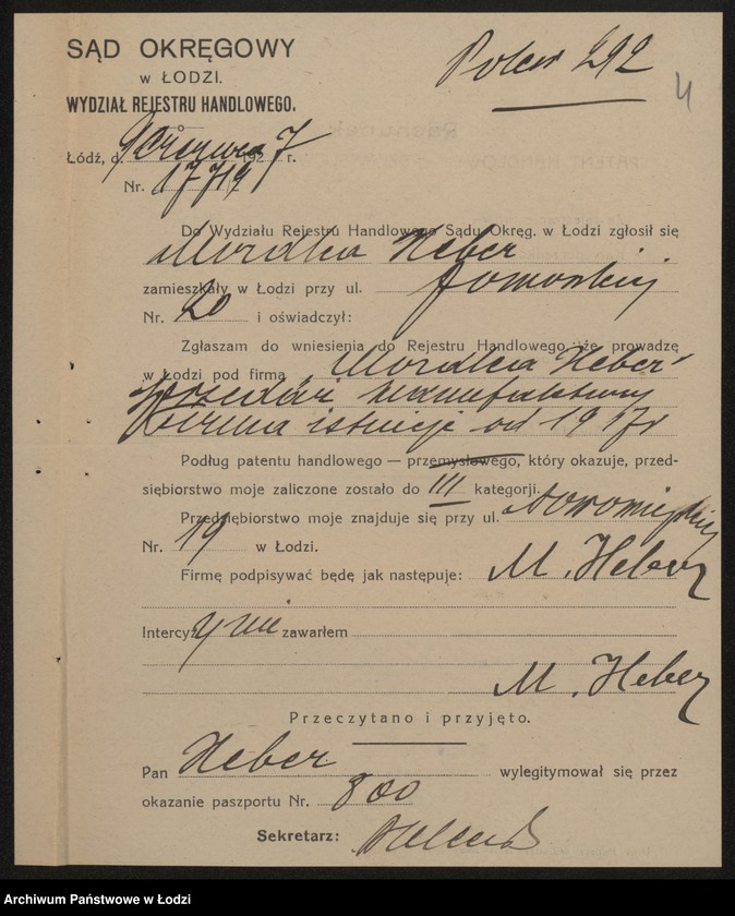 Obraz 6 z jednostki "Mordka Weber- sprzedaż manufaktury"