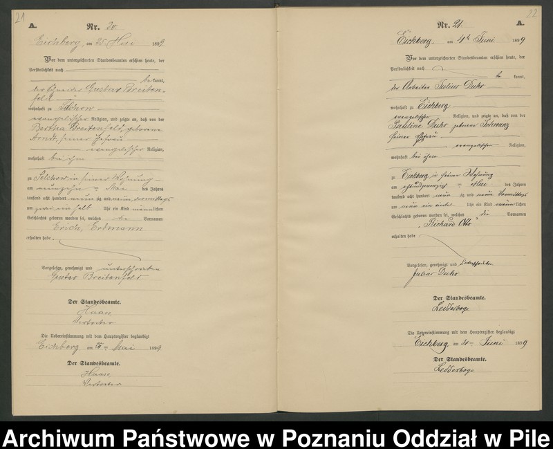 Obraz 14 z jednostki "Księga urodzeń"