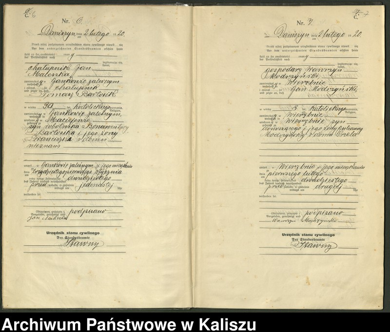 Obraz 7 z jednostki "[Księga zgonów]"