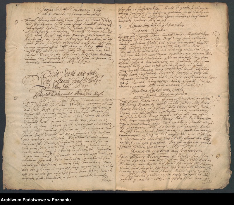 Obraz 10 z jednostki "Acta consularia civitatis Posnaniae."