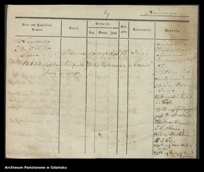 image.from.unit.number "Karty meldunkowe: Neumann Ida - Nicke"