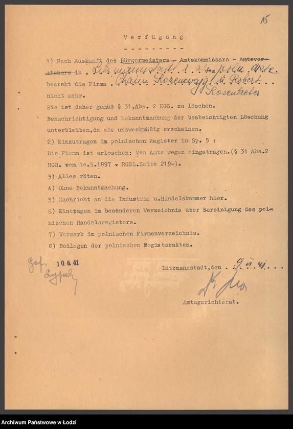 Obraz 17 z jednostki "Chaim Rozencwajg i Robert Rosentreter- blicharnia"