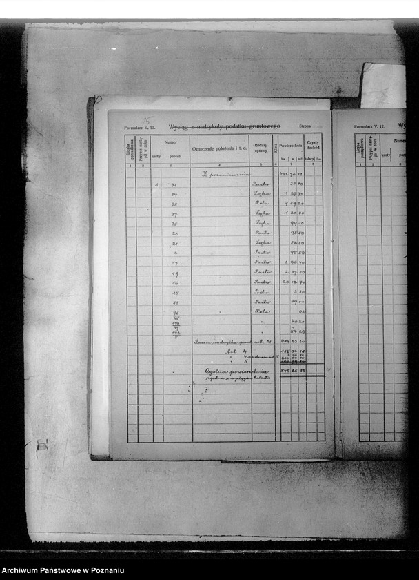 Obraz 19 z jednostki "Operat wyłączeń z art.. 4 i 5 majątków Kotomierz i Trzebień powiatu bydgoskiego"
