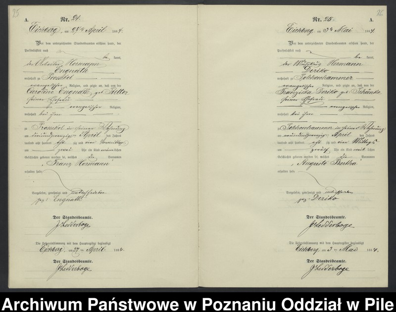 Obraz 16 z jednostki "Księga urodzeń"