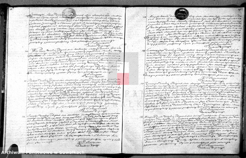 image.from.unit.number "Duplikat z oryginału aktów miejscowych wigierskich urodzonych, zaślubionych y umarłych wieku 1846"