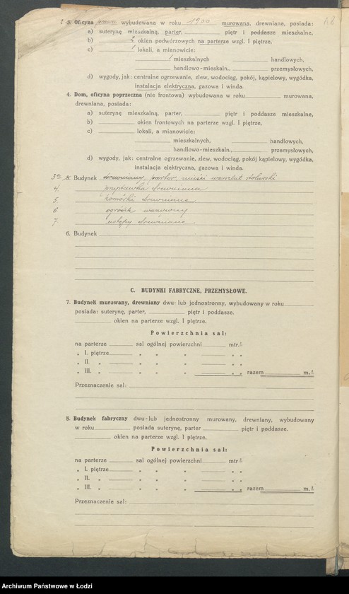 image.from.unit.number "Księga inwentarzowa nieruchomości m. Łodzi ul. Składowa"