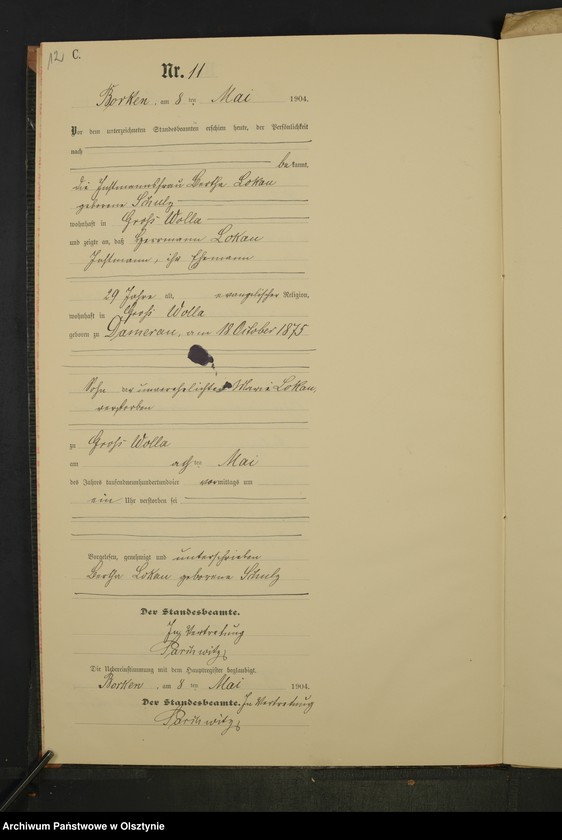 image.from.unit.number "Sterbe-Neben-Register Nr 1 - 38"