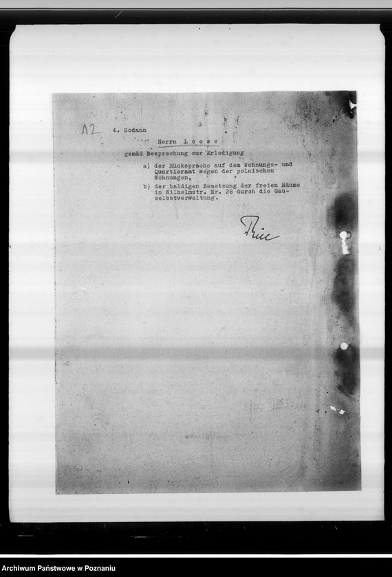 Obraz 16 z jednostki "Freimachung der Nebengebäude des Landeshauses."