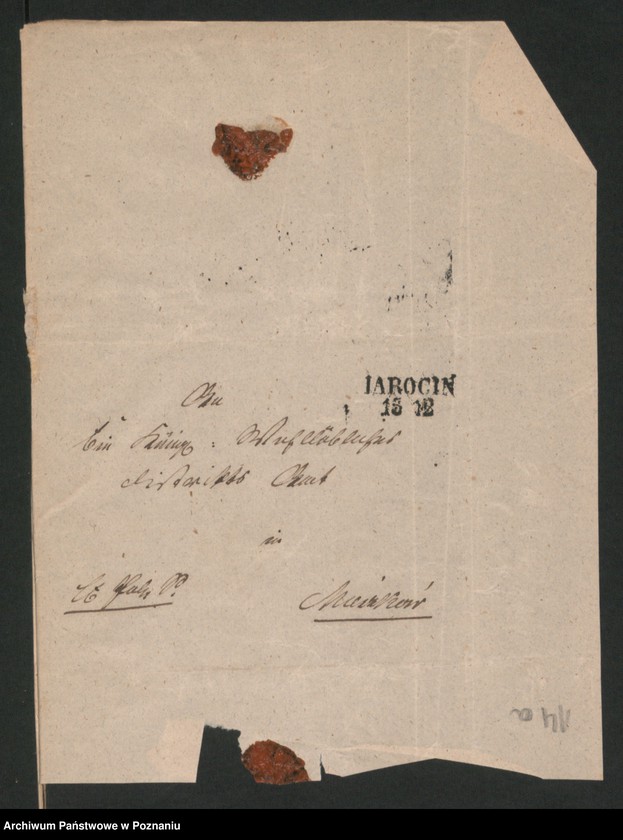 Obraz 17 z jednostki "A. betr. Personalia der polnischen Überläufer Franz und Sofia Adamczak /al. Gościniak, Adamiak/"