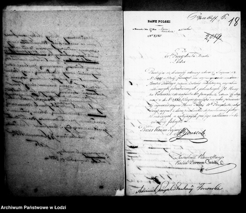 Obraz 15 z jednostki "Akta tyczące się pożyczki budowlanej Pana Henryka Vorwerka"