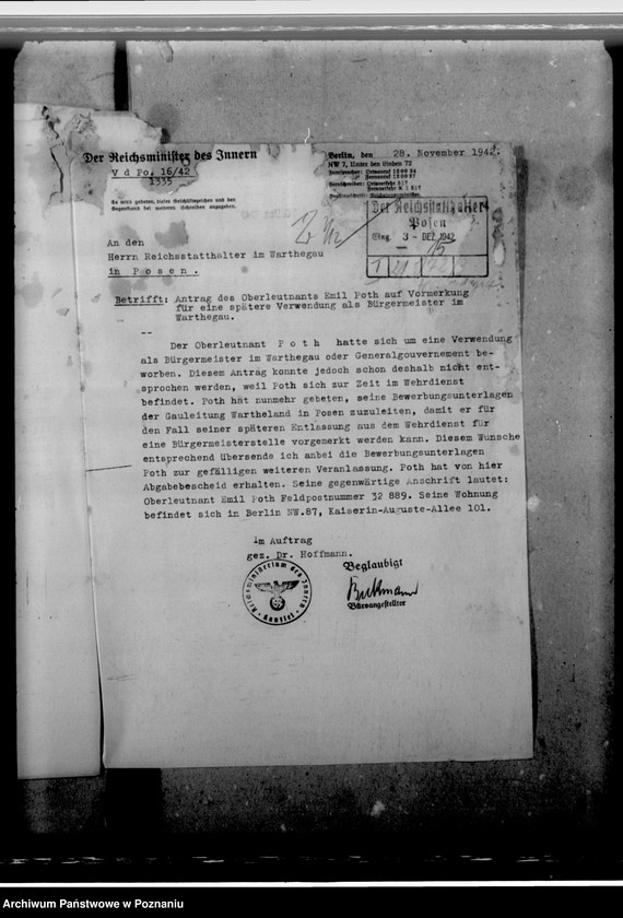 Obraz 19 z jednostki "Poth, Emil - burmistrz"