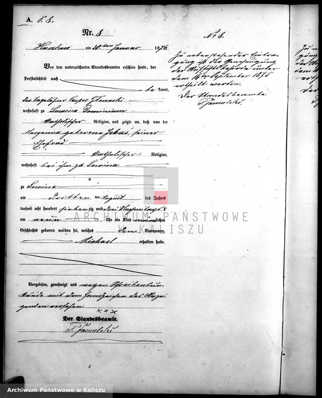 Obraz 11 z jednostki "[Księga urodzeń]"